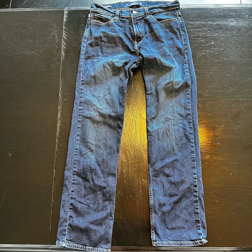 Hollister 30x32 Dark Wash Bootcut Dark Wash Denim